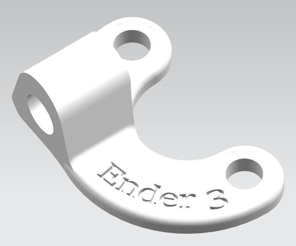 Ender 3 Filament Guide 3D Print 228351