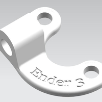 Small Ender 3 Filament Guide 3D Printing 228351