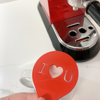 Valentine's Coffee Stencil - Thumbnail 2