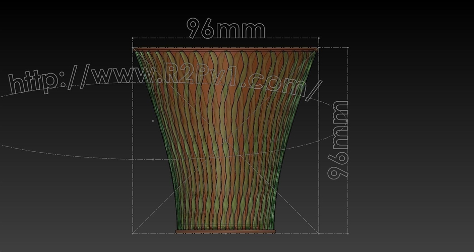 Vase #452 & Vase #453 3D Print 228425
