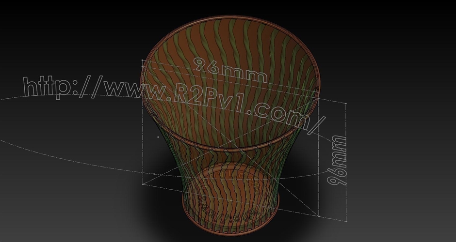 Vase #452 & Vase #453 3D Print 228427