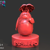 Totoro Sculpture - Thumbnail 1