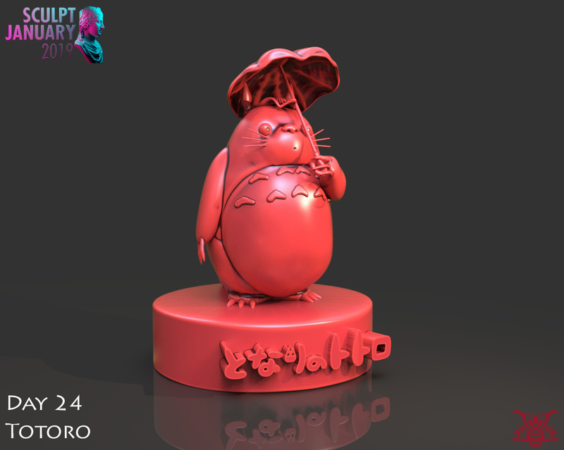 Totoro Sculpture