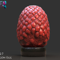 Small Dragon Egg 3D Printing 228548