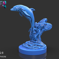 Dolphin Sculpture - Thumbnail 1
