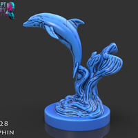 Dolphin Sculpture - Thumbnail 2