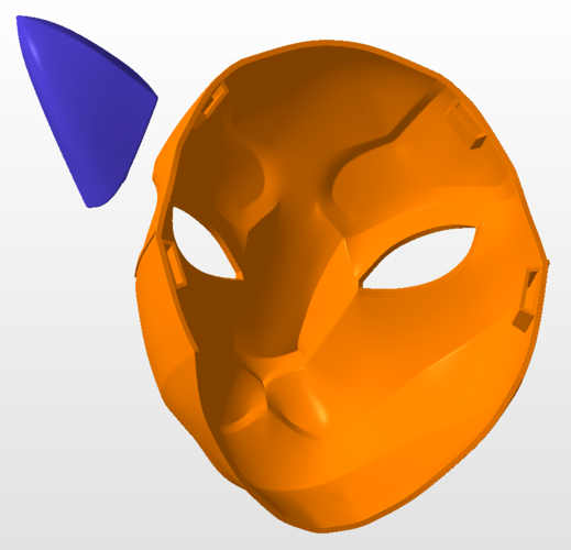 Ana Bastet Mask 3D Print 228574