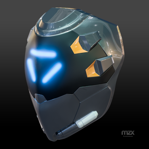 Ana Shrike helmet model 3D Print 228583