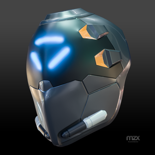 Ana Shrike helmet model 3D Print 228586