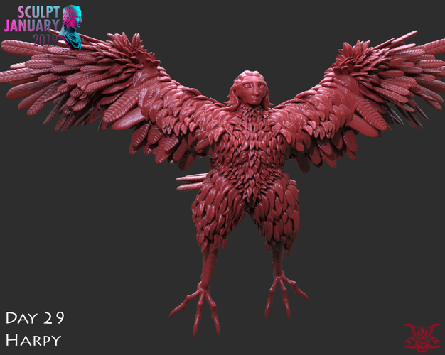 Harpy 3D Print 228601