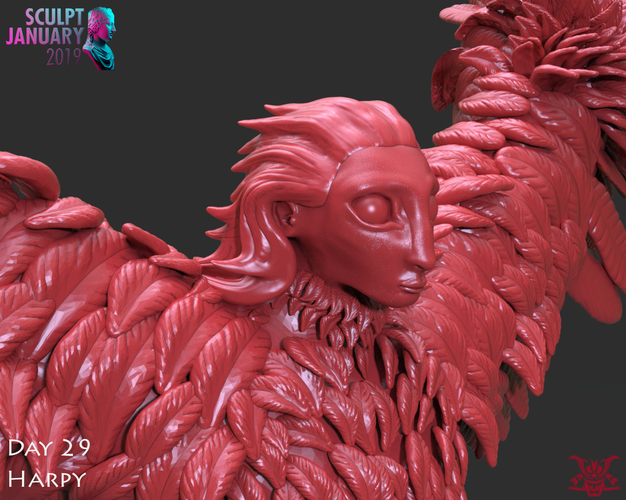 Harpy 3D Print 228602