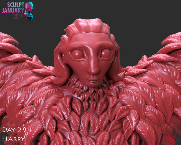 Harpy 3D Print 228603