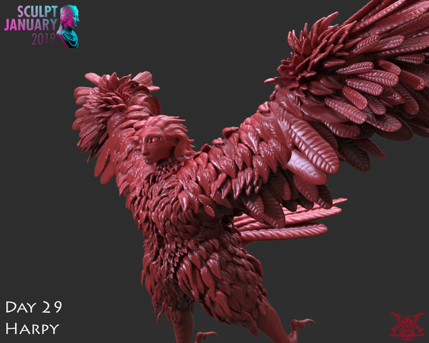 Harpy 3D Print 228604