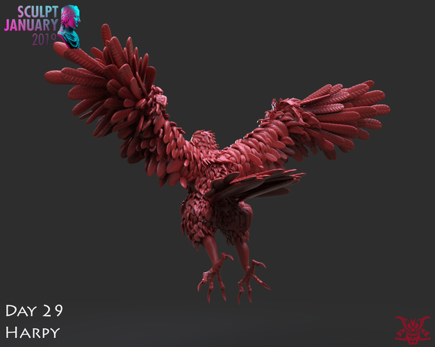 Harpy 3D Print 228606