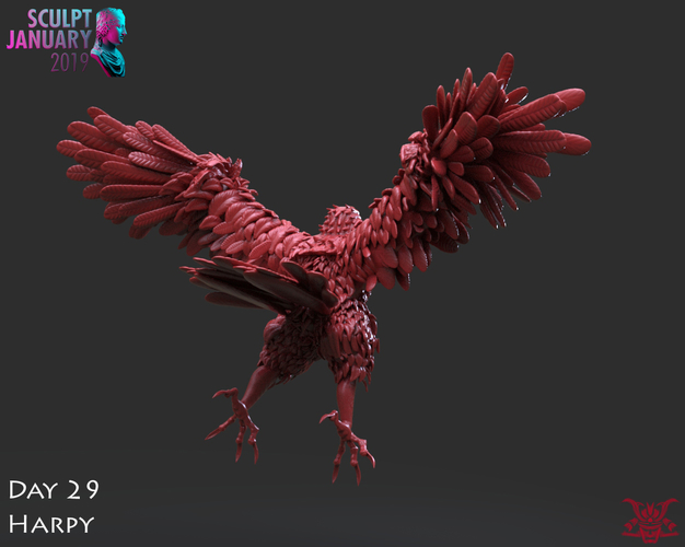 Harpy 3D Print 228607