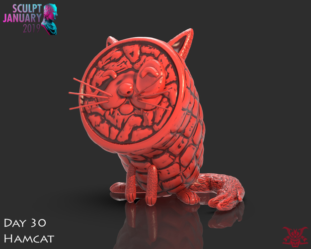 Ham Cat 3D Print 228671