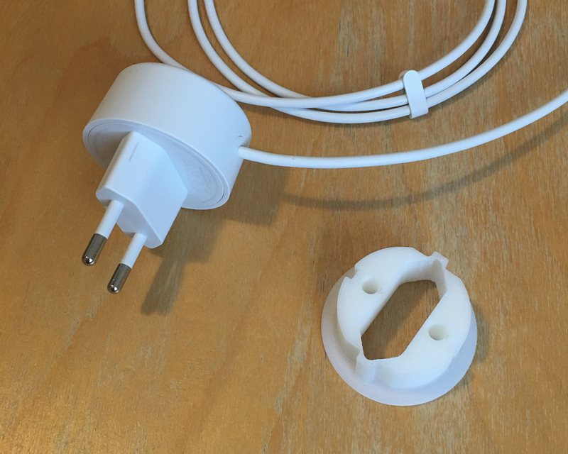 Google Home Mini - EU stable Schuko/FR adapter