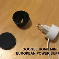 Google Home Mini - EU stable Schuko/FR adapter & cover - Thumbnail 3