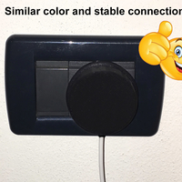 Google Home Mini - EU stable Schuko/FR adapter & cover - Thumbnail 8