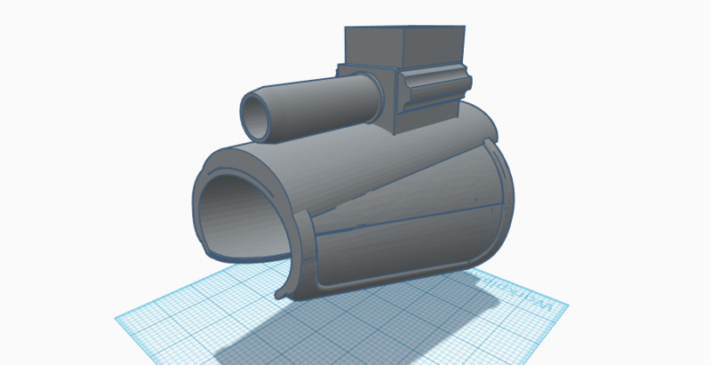 Forearm cover with paintball gun