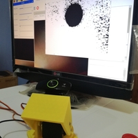 Soporte de cámara servomotor MG-995 - 2 Ejes - Solidworks  - Thumbnail 4