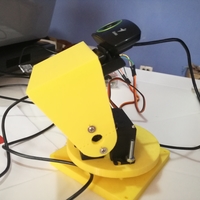 Soporte de cámara servomotor MG-995 - 2 Ejes - Solidworks  - Thumbnail 6