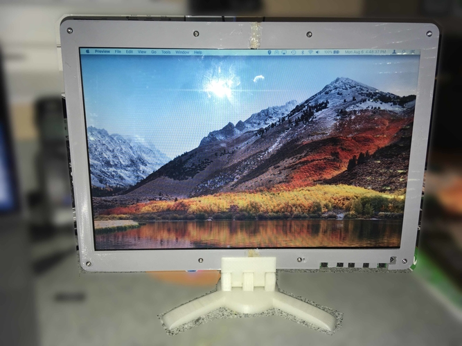 Recycled Laptop Display Mount / Monitor (LTN154X3) 3D Print 228849
