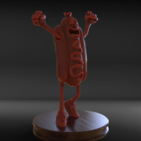 Excited Hot Dog - Thumbnail 1