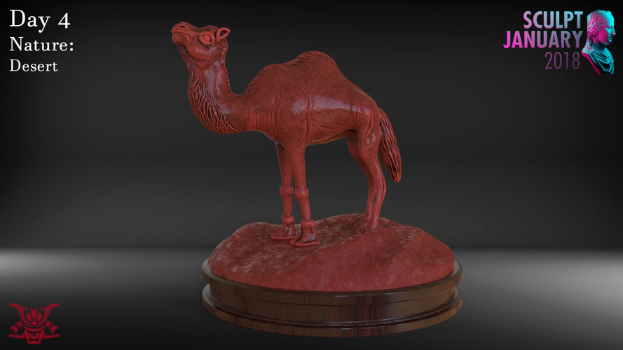 Camel 3D Print 228873