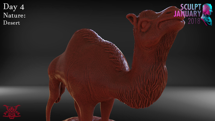 Camel 3D Print 228874