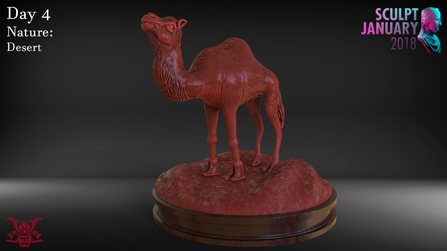 Camel 3D Print 228875