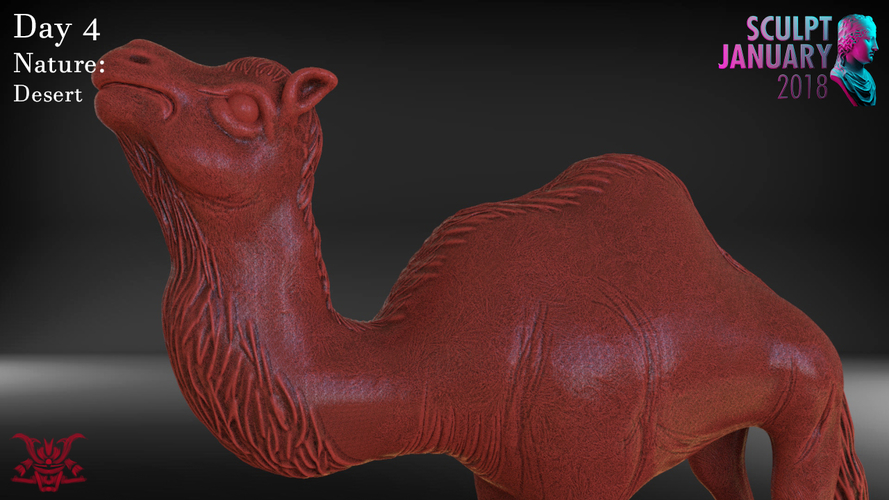 Camel 3D Print 228877