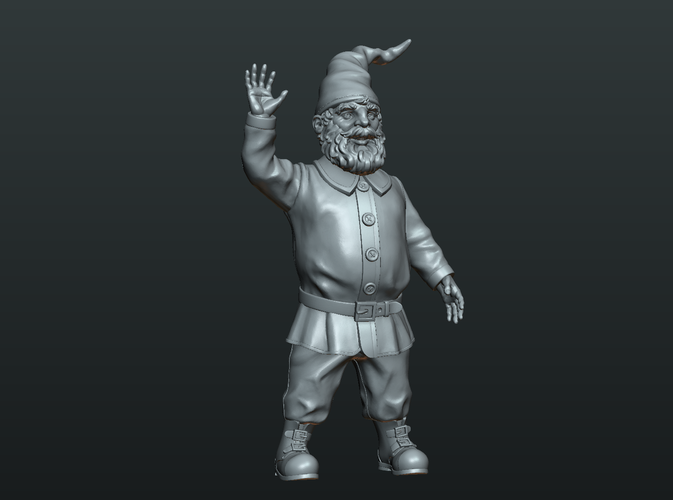Garden Gnome II 3D Print 228921