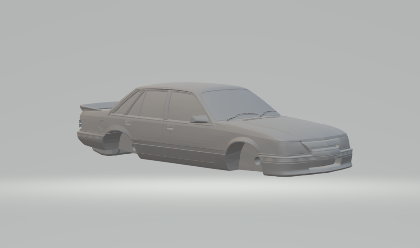 3D Printed holden commodore 85 by gauderio | Pinshape