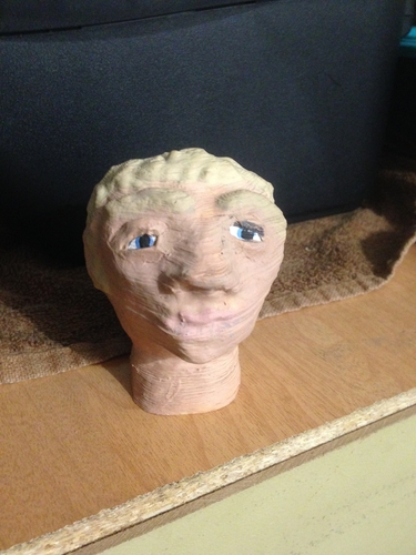 sculptured head 3D Print 228966