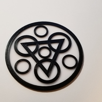 Coheed and Cambria "Keywork" Coaster Set - Thumbnail 2