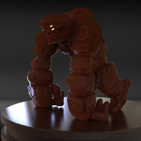 Golem Sculpture - Thumbnail 2