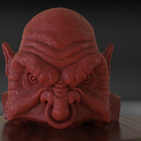 Orc Bust Eyes and Ears and Full Bust - Thumbnail 2