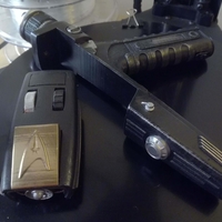 Star Trek Phaser - with inner phaser removable - Thumbnail 3