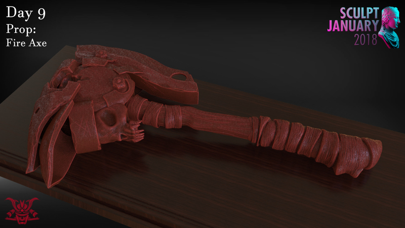 Stylized Fire Axe