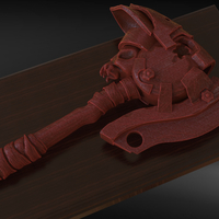 Stylized Fire Axe - Thumbnail 2