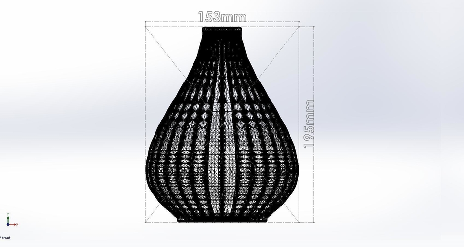 Vase #458 + Vase #459 + Vase #460 3D Print 229107