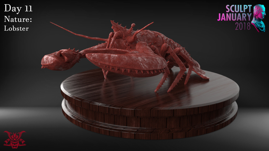 Realistic Lobster 3D Print 229133