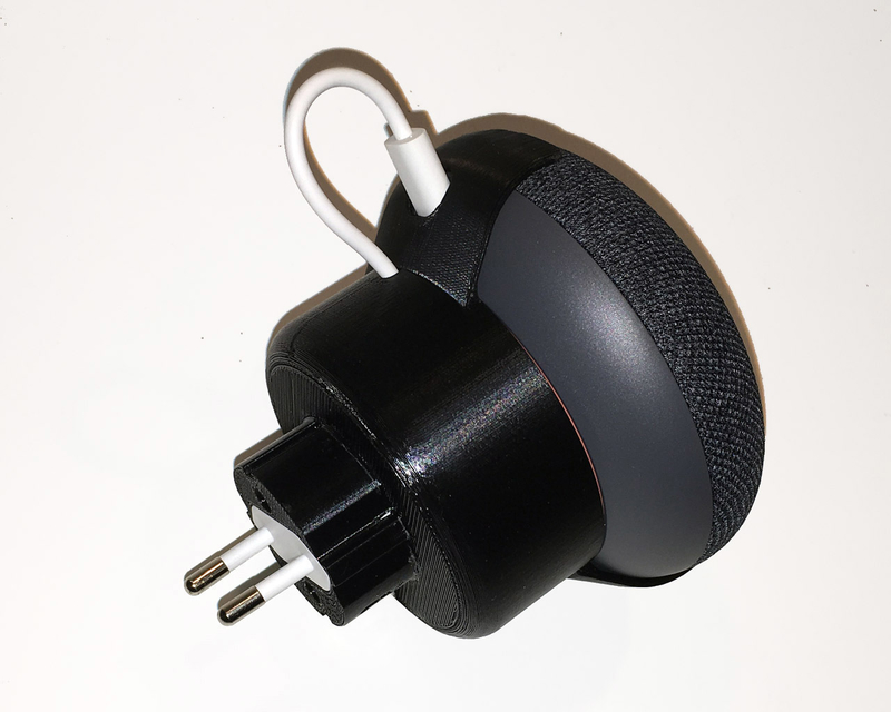 Google Home Mini - EU socket stand (Schuko/FR)
