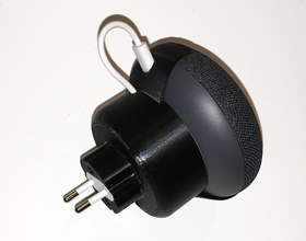 Pin Google Home Mini - EU socket stand (Schuko/FR) 3D Printing 229167