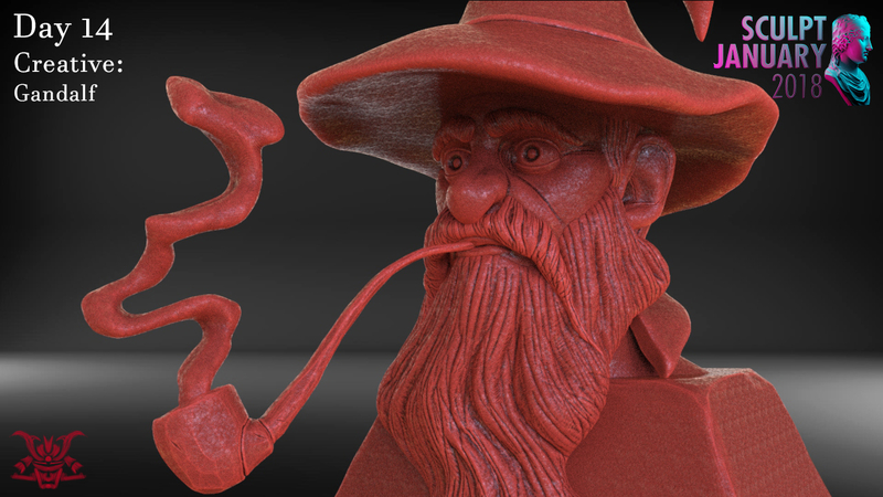 Stylized Gandalf