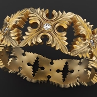 Baroque Ornaments Ring - Thumbnail 3