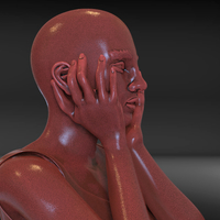Bored Girl Sculpture - Thumbnail 3