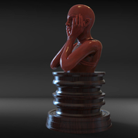 Bored Girl Sculpture - Thumbnail 8