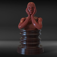 Bored Girl Sculpture - Thumbnail 9